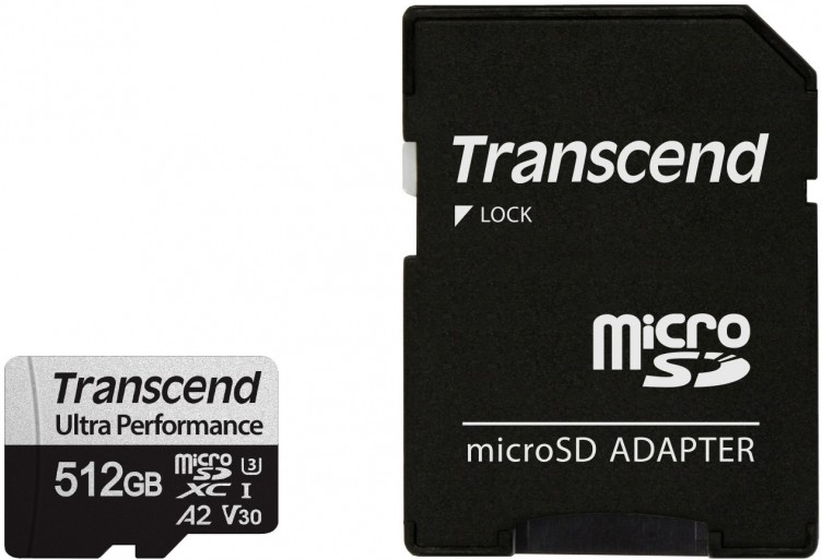 Transcend microSDXC UHS-I U3 512 GB TS512GUSD340S