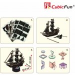 CubicFun 3D puzzle Plachetnice Queen Anne's Revenge 100 ks – Zbozi.Blesk.cz