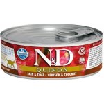 N&D Cat QUINOA Adult Venison & Coconut 80 g – Zboží Mobilmania