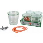 Weck zavařovací sklenice 4 ks x 500ml – Zboží Dáma