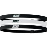 Gumičky do vlasů Nike ELASTIC HEADBANDS 2.0 3 PK černé N.100.4529.036 – Zboží Mobilmania