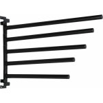 Waldhausen Věšák na podsedlové dečky 5 ramen černý – Zboží Dáma