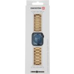 SWISSTEN ŘEMÍNEK PRO APPLE WATCH KOVOVÝ 38/40/41 mm RŮŽOVO ZLATÝ 46000303 – Zboží Mobilmania