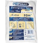 Spokar Fólie zakrývací 4 x 5 m HDPE-12MY – Hledejceny.cz