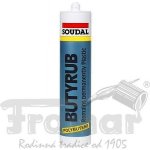 Soudal Butyrub 300 ml šedá – HobbyKompas.cz
