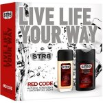 Str8 pro muže Red Code deospray 85 ml + sprchový gel 250 ml dárková sada – Sleviste.cz