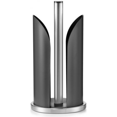 ZELLER, Stojanový věšák na papírové ručníky kuchyňský, barva černá – Sleviste.cz