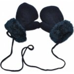 YO ! Zimní rukavičky s kožíškem se šňůrkou granát granátový kožíšek – Zbozi.Blesk.cz