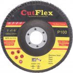 brúsny kotúč lamelový na oceľ a nerez, 125x22,2 zrno 100 – Sleviste.cz