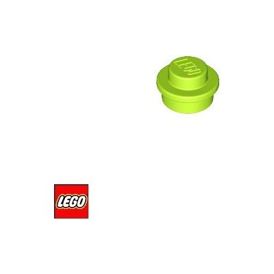 LEGO® 4073 Podložka kruhová 1x1 Limetková – Zbozi.Blesk.cz