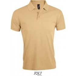 Sol's Prime Men pánské piqué polo hnědá sand