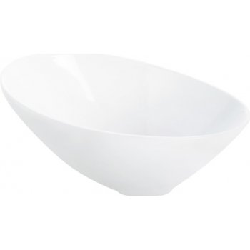 Asa Selection miska asymetrická A TABLE kostní porcelán slon.kost D.11,5 cm