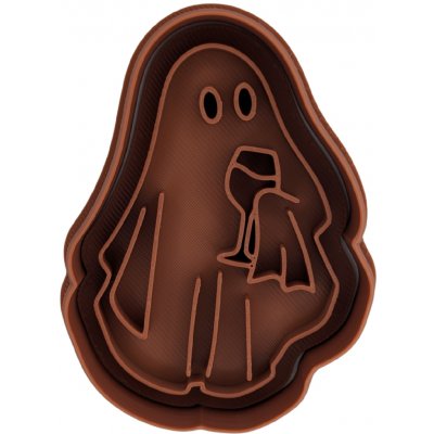 Pan Piškot Vykrajovátko s razítkem Duch s vínem | Halloweenské pečení – Hledejceny.cz