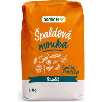 NOMINAL Špaldová mouka hrubá 1000 g