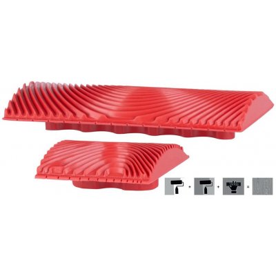 Strend Pro Sada texturovací Euroll, Woodgrain, fladrovací kolébka, vzor dřevo ST2160886 – Hledejceny.cz