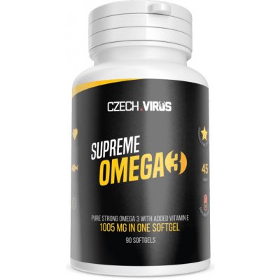 Czech Virus Supreme Omega 3 90 kapslí