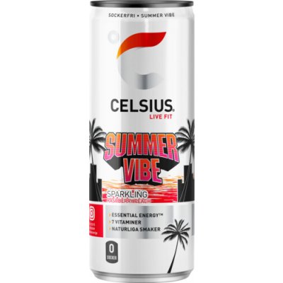 Celsius Energetický Nápoj Summer Vibe 355 ml – Zboží Mobilmania