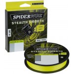SpiderWire šňůra Stealth Smooth 8 Hi-Vis Yellow 150m 0,13mm 11,2kg
