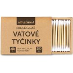 Allnature Ekologické vatové tyčinky 200 ks – Hledejceny.cz