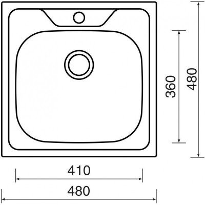 Set Sinks Classic 480 + Pronto