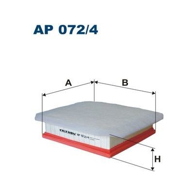 Vzduchový filtr Filtron AP072/4 – Hledejceny.cz