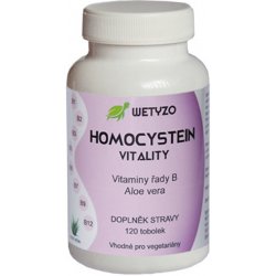 Doplněk stravy HCY Vitality Homocystein s Aloe vera 120 tablet