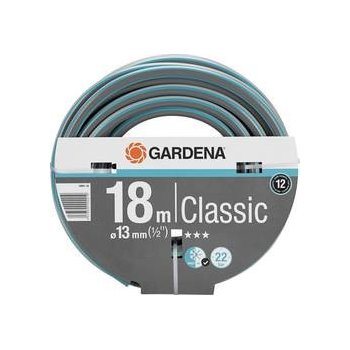 GARDENA Classic, 18001-20, 18 m, Ø 13 mm, šedá/oranžová