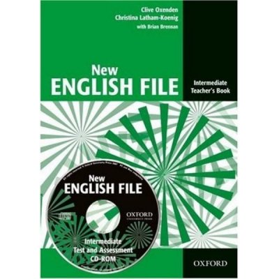 New English File intermediate Teacher's Book + CD - Oxenden C., Latham-Koenig Ch., Brennan B – Hledejceny.cz