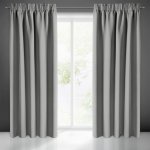 ZATEMŇOVACÍ ZÁVĚS LOGAN NA PÁSCE 140X270 CM ŠEDÝ – Hledejceny.cz