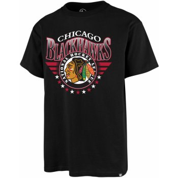 47 Brand pánské tričko Chicago Blackhawks Echo Tee NHL