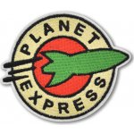 Nášivka Planet Express 7 cm – Zboží Dáma
