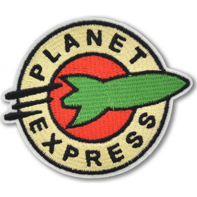 Nášivka Planet Express 7 cm – Zboží Dáma
