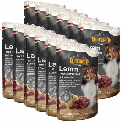 Belcando Jehněčí s bramborami a brusinkami 12 x 300 g – Hledejceny.cz