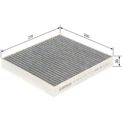 Kabinový filtr BOSCH (BO 1987432416) – Sleviste.cz