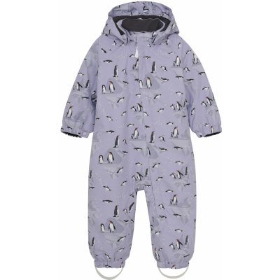 Dětský membránový overal Color Kids Lila tučňáci – Sleviste.cz