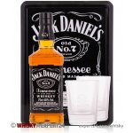 Jack Daniel's 40% 0,7 l (darkové balení 2 sklenice) – Zboží Dáma