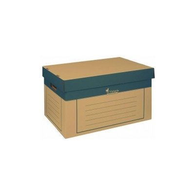 VICTORIA Archivační kontejner přírodní, 320 x 460 x 270 mm / 2 ks – Hledejceny.cz