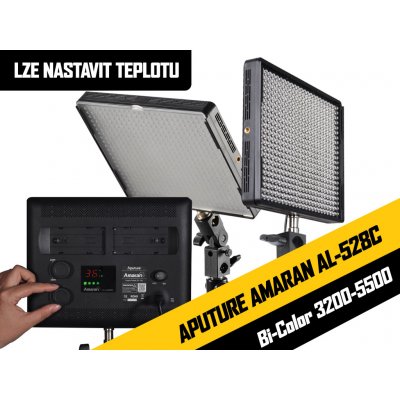 Aputure Amaran AL-528C – Zboží Mobilmania