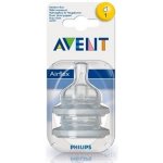 Philips Avent dudlík 2 ks pro novorozence Transparentní – Hledejceny.cz