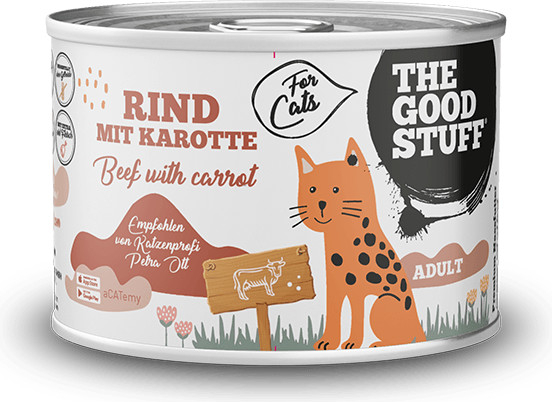 The Goodstuff cat adult hovězí & mrkev 200 g