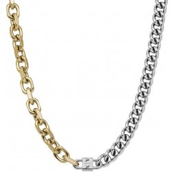 Armani Exchange Módní pánský bicolor náhrdelník AXG0113710