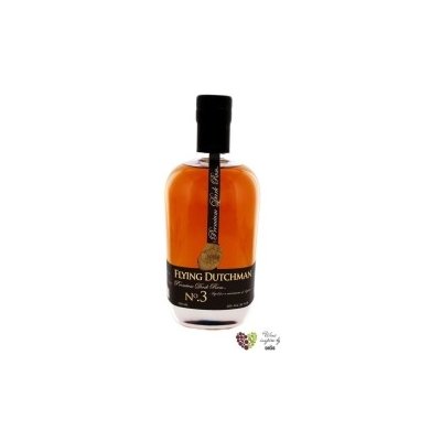 Flying Dutchman „ Dark no.3 ” triple distilled Copper pott stil Dutch rum Zuidam 40% vol. 0.70 l