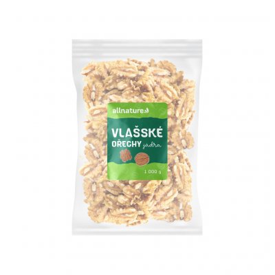 Allnature Vlašské ořechy 1000 g – Zbozi.Blesk.cz