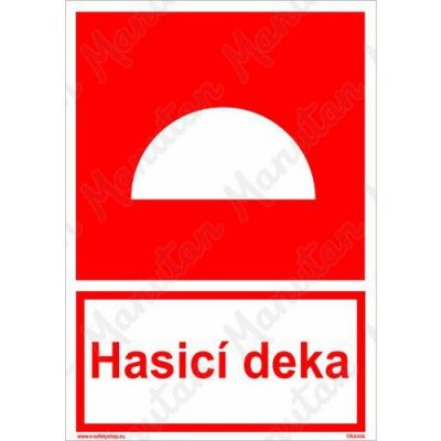 Manutan Hasicí deka, plast 148 x 210 x 0,5 mm A5 – Zboží Dáma
