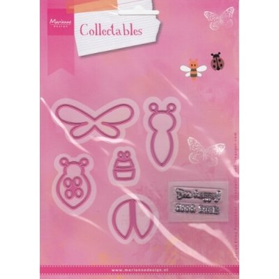 Marianne design Vyřezávací šablona Včelka a beruška – Sleviste.cz