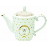 Easy Life Porcelánová konev Dots & Butterfly 1 000 ml – Hledejceny.cz