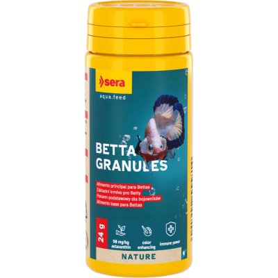 Sera Betta Granules Nature 24 g – Zboží Dáma