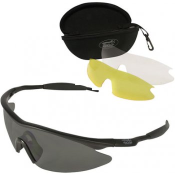 Brýle Pro-Sport střelecké v pouzdru 3 ks skel