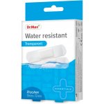 Dr. Max Water resistant Transparent 19 x 72 mm náplast 20 ks – Zboží Dáma