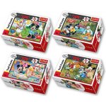 Trefl 54069 Mickey a Minnie mini 4 x 54 dílků – Hledejceny.cz